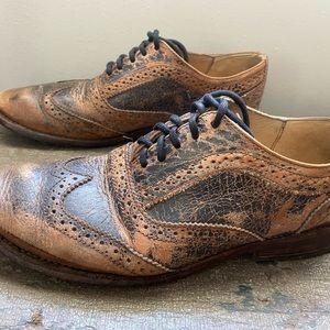 Bed Stu Lita Wingtip Oxford Black Lux